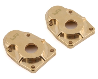 Picture of Yeah Racing Axial SCX10 III/Capra Brass Portal Covers (2)