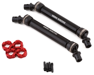 Picture of Yeah Racing Axial Capra 1.9 Front & Rear Steel Center Driveshafts (Black) (2)