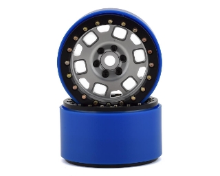 Picture of SSD RC 2.2 Contender PL Beadlock Wheels (Silver) (2) (Pro-Line Tires)
