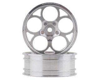 Picture of SSD RC 5 Hole Aluminum Front 2.2” Drag Racing Wheels (Silver) (2)
