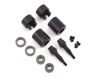 Picture of SSD RC TRX-4 Rear Axle Portal Delete Kit (Black)