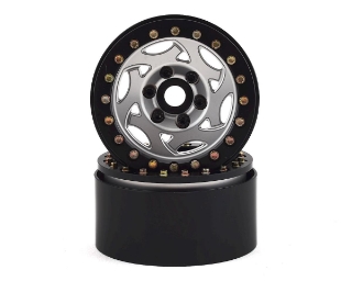 Picture of SSD RC 1.9” Champion Beadlock Wheels (Silver/Black)