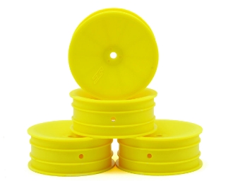 Picture of JConcepts 12mm Hex Mono 2.2 Front Wheels (4) (B6/B5/RB6) (Yellow)