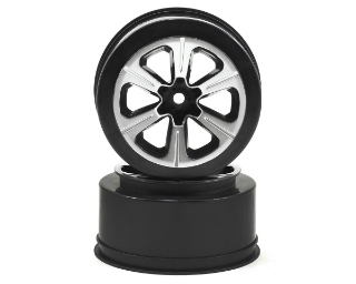 Picture of JConcepts 12mm Hex Hustle Short Course Wheels (Black) (2) (Slash)
