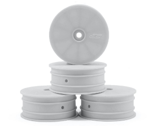 Picture of JConcepts 12mm Hex Mono 2.2 4WD Front Buggy Wheels (4) (22-4) (White)