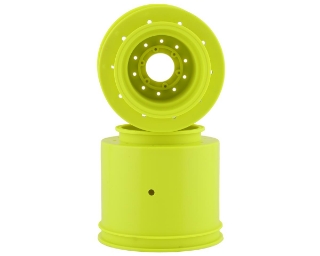 Picture of JConcepts Aggressor 2.6x3.6" Monster Truck Wheel (Yellow) (2) w/17mm Hex