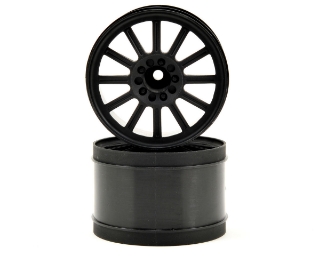 Picture of JConcepts 12mm Hex Rulux 2.8" Front Wheel (2) (Black)