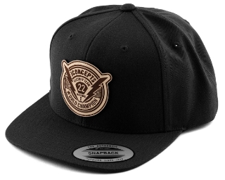Picture of JConcepts Forward Pursuit 2022 Snapback Flatbill Hat (Black)
