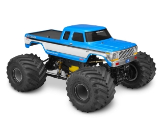 Picture of JConcepts 1979 F250 SuperCab Monster Truck Body w/Bumpers (Clear)