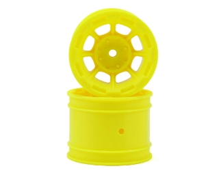 Picture of JConcepts Hazard 1.7" RC10 Rear Wheel (Yellow) (2)