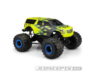 Picture of JConcepts 2007 Cadillac Escalade Monster Truck Body (Clear) (12.5" Wheelbase)