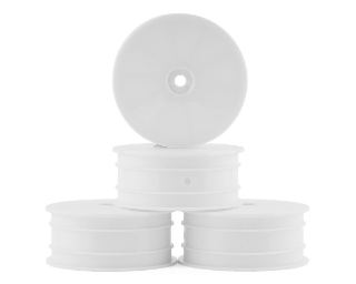 Picture of JConcepts 12mm Hex Mono 2.2 4WD Front Buggy Wheels (4) (White)