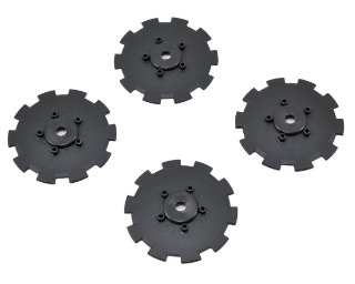 Picture of JConcepts Hazard Wheel Dish (Black) (4) (TEN-SCTE)