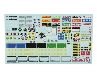 Picture of Element RC Enduro Scale Decal Sheet