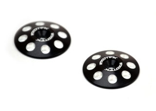 Picture of 1/8 Buggy XL Wing Buttons, 22mm (2), Black