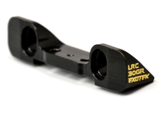 Picture of Brass Rear/Front LRC Hanger, Black, for TLR 22 4.0/3.0