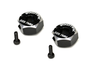 Picture of Rear Hex Set 7mm, 7075, for Losi 22S Drag, 1pr