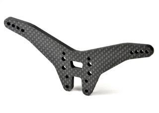 Picture of B6 Rear Drag Tower, 4mm Carbon Fiber , for Laydown/Layback Gearboxes
