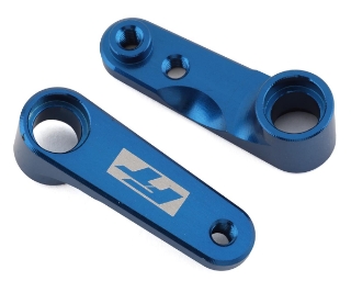 Picture of Team Associated RC10B6.4 Factory Team Steering Bell Cranks (Blue)