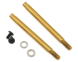 Picture of Yokomo V3 Titanium Coated Front Shock Shaft (2) (Screw Type)