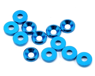 Picture of Flash Point 3mm Countersunk Washer (Blue) (12)