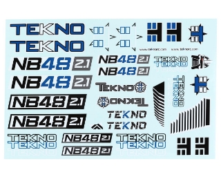 Picture of Tekno RC NB48 2.1 Decal Sheet