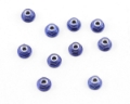 Picture of Team Associated Factory Team 3mm Aluminum Flanged Locknut (Blue) (10)