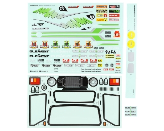 Picture of Element RC Enduro Bushido Decal Sheets (2)