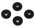 Picture of Team Associated Factory Team 4mm Low Profile Serrated Wheel Nuts (Black) (4)