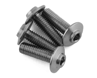 Picture of 1UP Racing Titanium Pro Duty Lockdown Head Screws (4) (3x10mm)