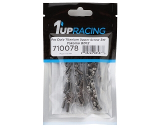 Picture of 1UP Racing Yokomo BD12 Pro Duty Upper Titanium Screw Set