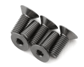 Picture of 1UP Racing Titanium Pro Duty Flat Head Screws (5) (3x8mm)