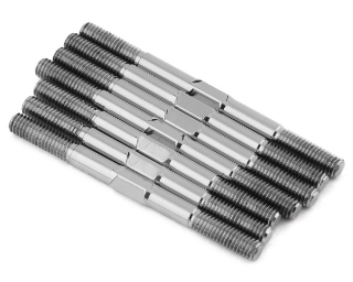 Picture of 1UP Racing TLR 22X-4 Pro Duty Titanium Turnbuckle Set (Triple Polished Silver)