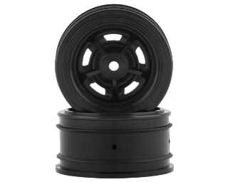 Picture of Kyosho Fazer Rostyle Sedan Wheels (Black) (2)