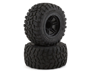 Picture of Kyosho Rage 2.0 Pre-Mounted Tire w/Black Wheel (2)