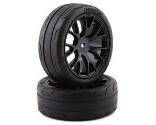 Picture of Kyosho Fazer Mk2 Pre-Mounted TC Tire (2) (M)