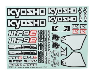 Picture of Kyosho MP9 TKI4 Decal Sheet