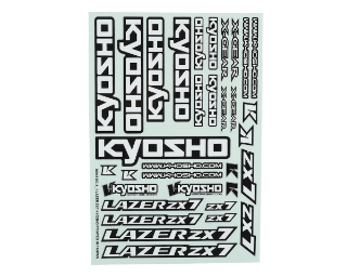Picture of Kyosho ZX7 Decal Sheet
