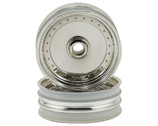 Picture of Kyosho Dish Front Wheel (2) (Chrome)