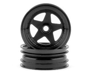Picture of Kyosho Scorpion 2.2 Front Wheels (Black) (2)