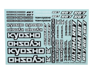 Picture of Kyosho RB7 Decal Sheet