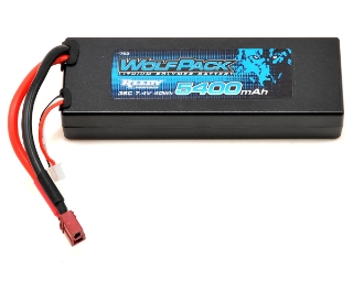 Picture of Reedy WolfPack Gen2 2S Hard Case LiPo Battery Pack 35C (7.4V/5400mAh)