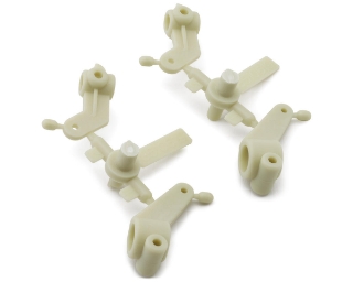 Picture of Team Associated RC10T Inline Steering Blocks & Rear Hub Carriers Set (White)