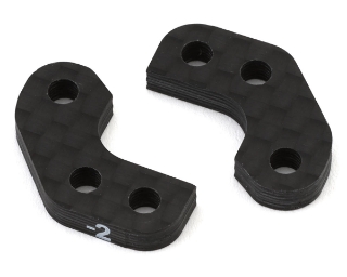 Picture of Team Associated RC10B7 Factory Team Caster Block Link Mounts (-2mm) (2)