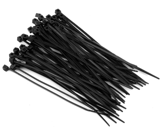 Picture of ProTek RC 2x100mm Zip Ties (Black) (50pcs)