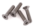 Picture of ProTek RC 3x14mm "Grade 5" Titanium Flat Head Hex Screw (4)